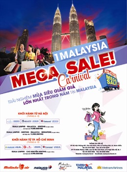 Lễ hội mua sắm siêu giảm giá giữa năm tại Malaysia 2016